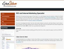 Tablet Screenshot of evanislam.com